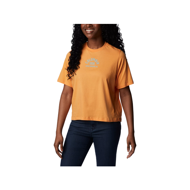 Columbia North Cascades Relaxed Tee - Sunset Peach
