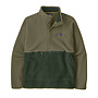 Patagonia Retro Pile 1/2 Snap Heren Old Growth Green