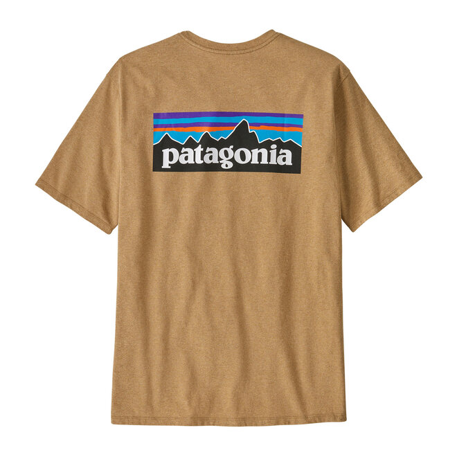Patagonia M's P-6 Logo Responsibili-Tee Talon Gold