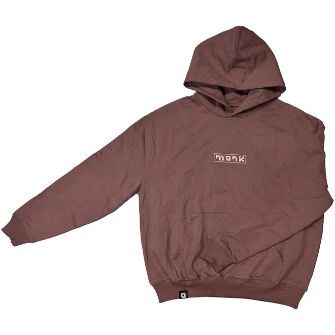 Monk Hoodie Kaffa Coffee Embroidered