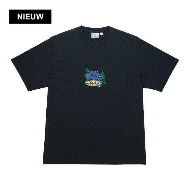Blueberry Tee Vintage Black