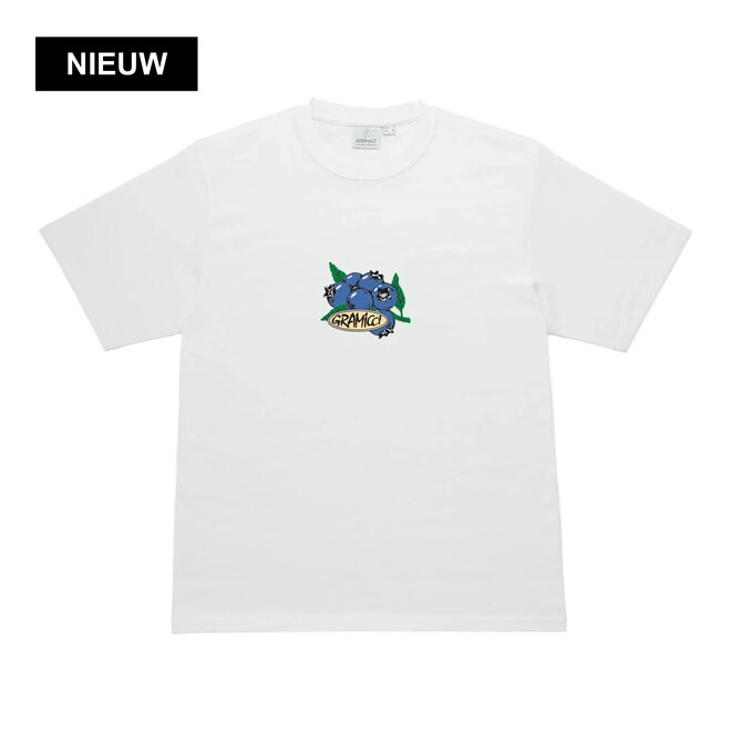 Blueberry Tee White