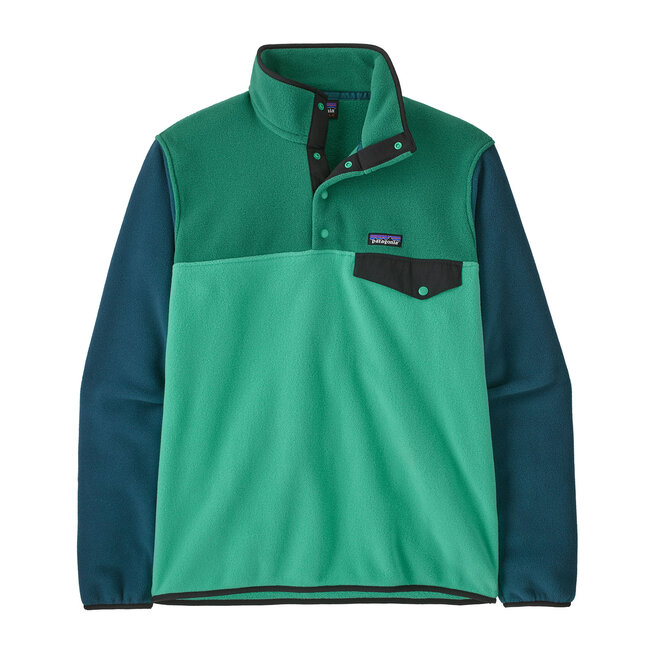 Patagonia LW Synch Snap-T P/O Heren Aqua Stone