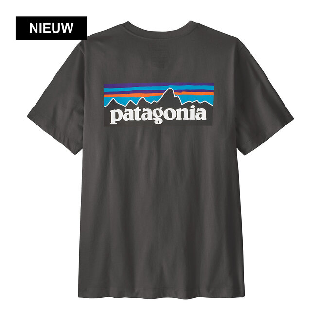 M's P-6 Logo T-Shirt Ink Black