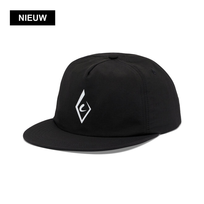 Synthetic Surf Hat Black-White Brush Stroke