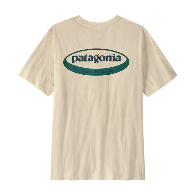 M's '95 Oval Logo T-Shirt Undyed Natural