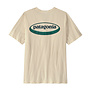 M's '95 Oval Logo T-Shirt Undyed Natural