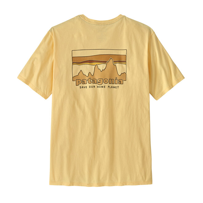 M's '73 Skyline Organic T-Shirt Buttercup Yellow