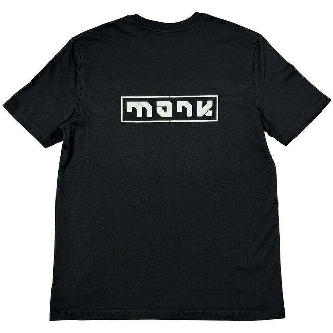 Monk T-Shirt Zwart