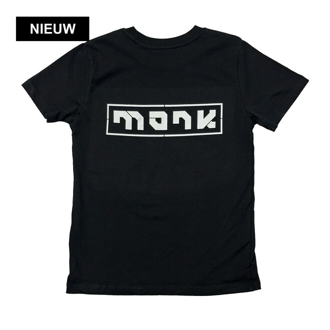 Monk Kids T-Shirt Zwart