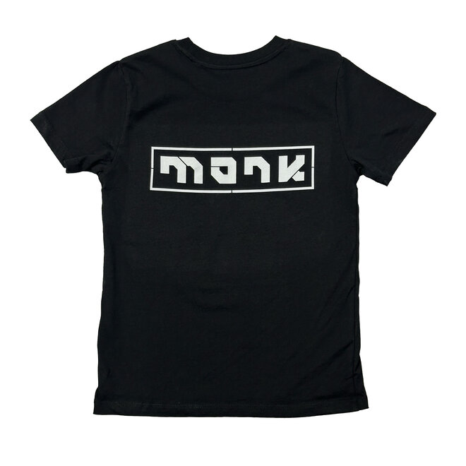 Monk Kids T-Shirt Zwart