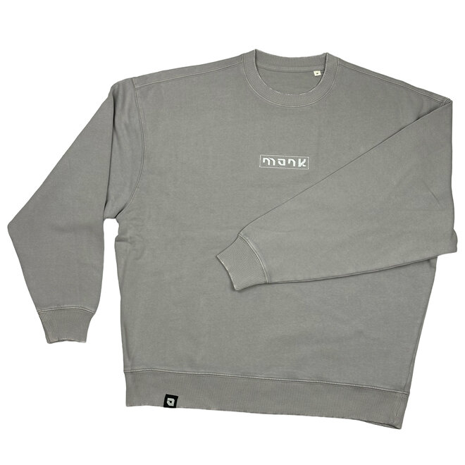 Monk Crewneck Misty Grey