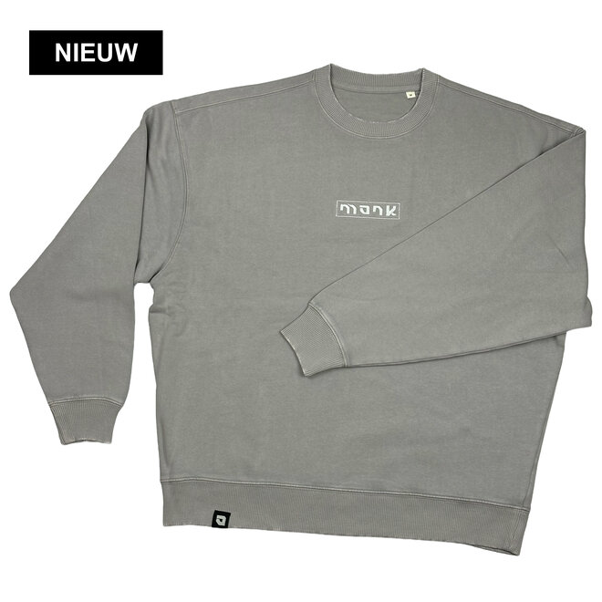 Monk Crewneck Misty Grey