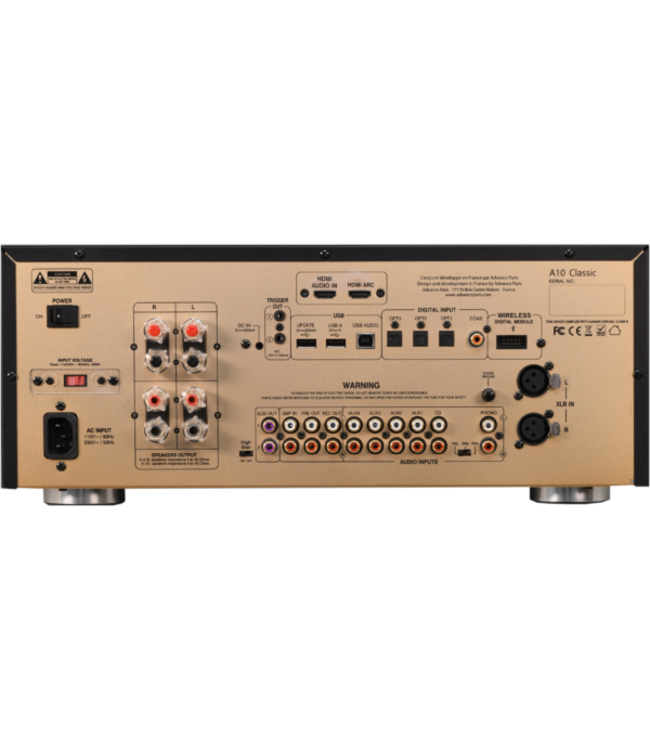 Advance Paris A10 Classic: geïntegreerde versterker met buizenvoorversterker, High-Bias en HDMI ARC