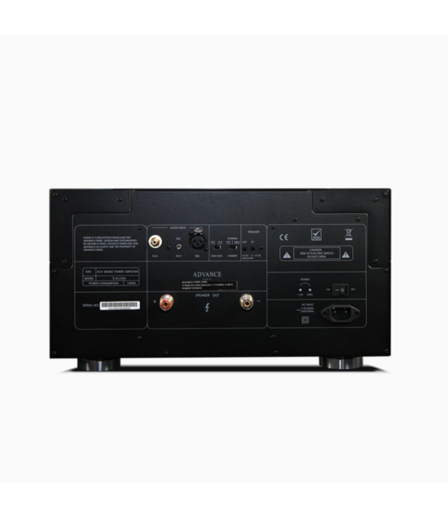 Advance Paris X-A1200 Zwart - Mono Eindversterker