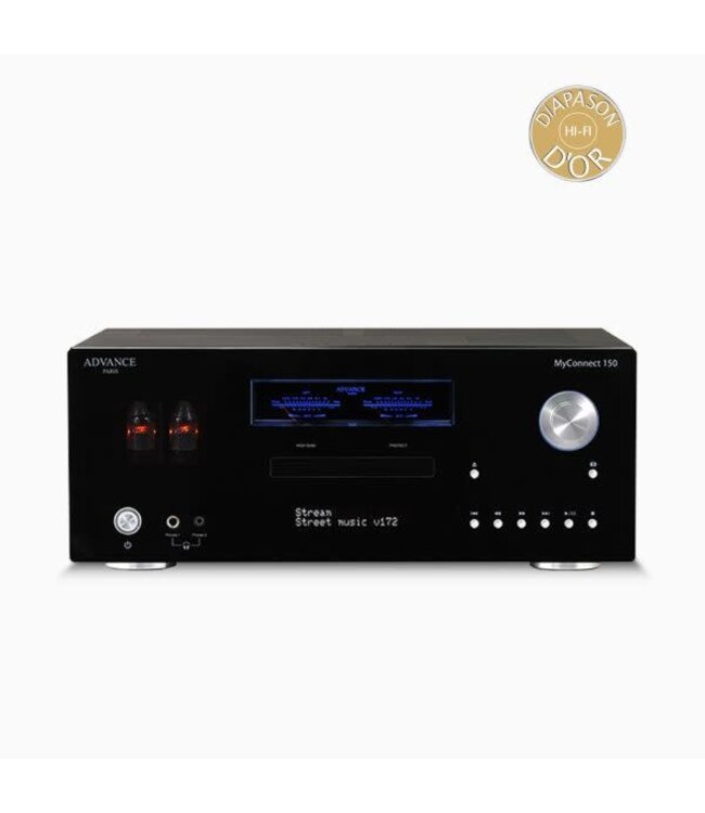 Advance Acoustic MyConnect 150 Zwart - Geintegreerde Versterker