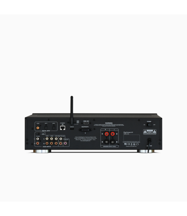 Advance Acoustic Playstream A1 Zwart - Geintegreerde Versterker