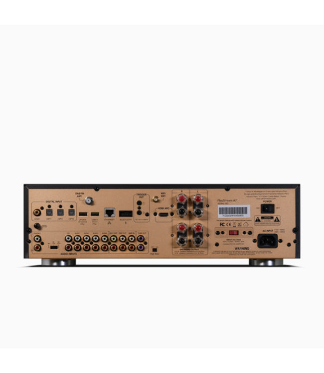 Advance Acoustic Playstream A7 Zwart - Geintegreerde Versterker