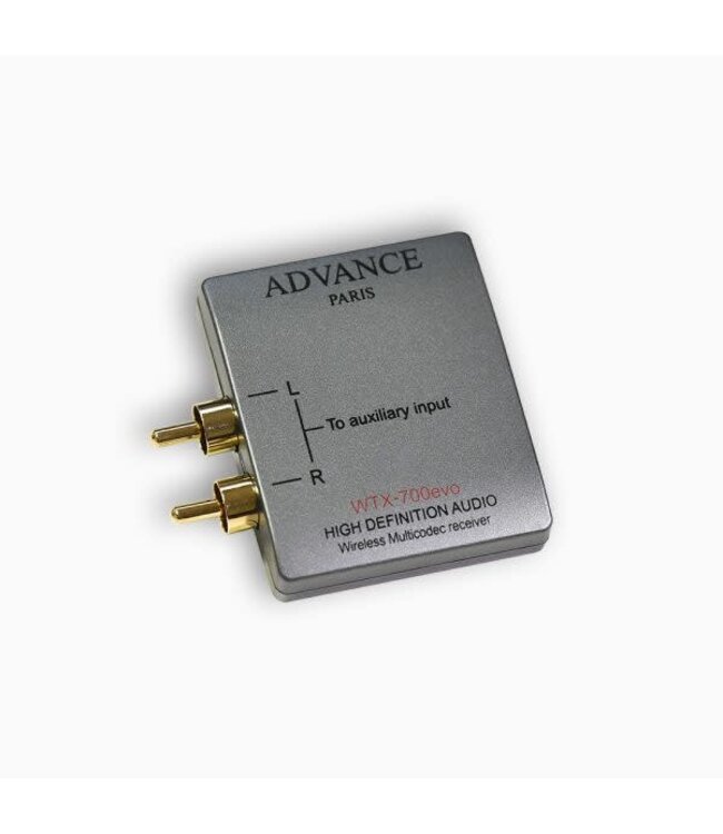 Advance Paris WTX-700 Zilver - Bluetooth Ontvanger