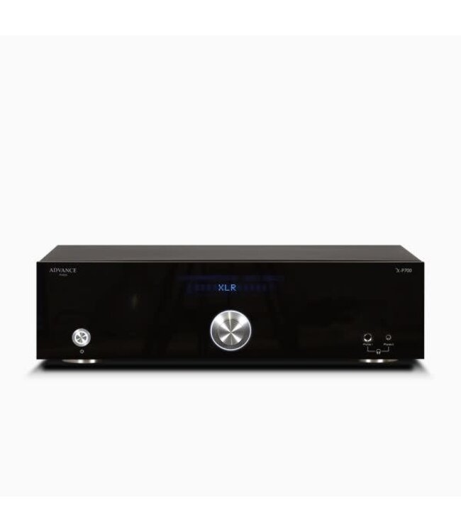Advance Paris X-P700 Zwart - Dual Mono Voorversterker