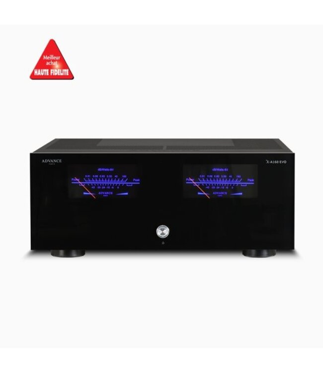 Advance Paris X-A160EVO Zwart - Stereo Eindversterker