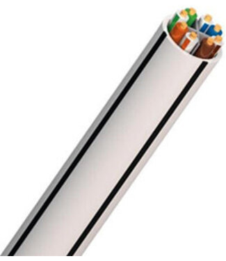 Audioquest Audioquest CAT600 DCP Wit per Meter - Internetkabel