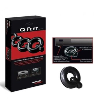 Audioquest Audioquest SorboGel Q-Feet System (Set van 4)