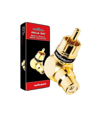 Audioquest Audioquest Adapter M21F-90 Adaptor (Female RCA to right Male RCA) Audioquest Audioquest Adapter M21F-90 Adaptor (Female RCA to right Male RCA)