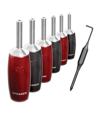 Audioquest 507 Series Banana (Set van 6) - Luidsprekerconnector