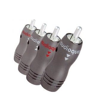 Audioquest Audioquest RCA-800 Male (Set van 4) - Luidsprekerconnector
