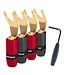 Audioquest SureGrip 300 Multi-Spade (set van 4) - Luidsprekerconnector