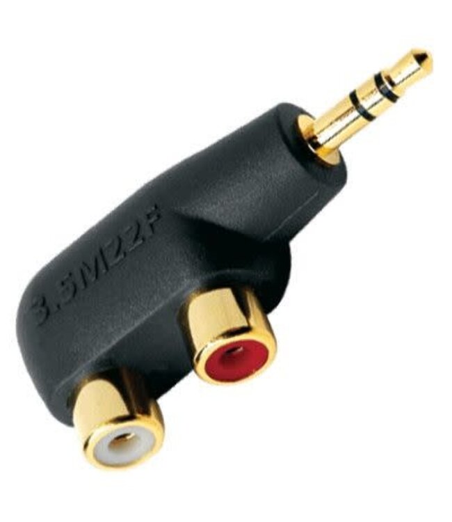 Audioquest Adapter Hard Mini/RCA Adaptor M2xF