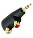 Audioquest Audioquest Adapter Hard Mini/RCA Adaptor M2xF