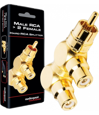 Audioquest Audioquest Splitter Hard RCA Splitter M RCA-> 2x F RCA