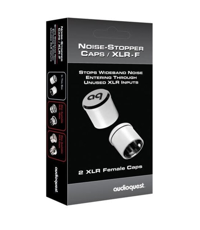 Audioquest XLR Input (Female) Noise-Stopper Caps (Set van 2) - Afdekplaatje