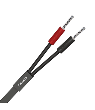 Audioquest Audioquest Q2 Zwart 2x3m - Luidsprekerkabel
