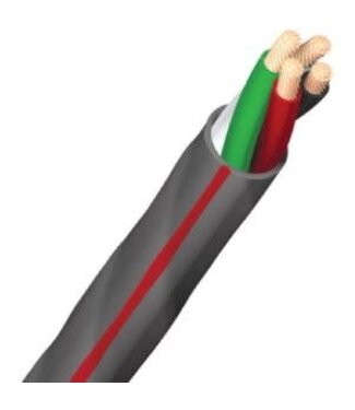 Audioquest SliP-DB16/4 Grijs (in-Wall Rated) per Meter - Luidsprekerkabel