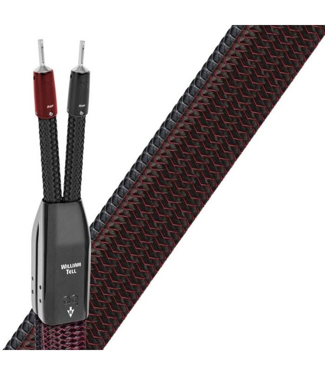 Audioquest William Tell ZERO BiWire COMBO 2x 2 meter - Luidsprekerkabel