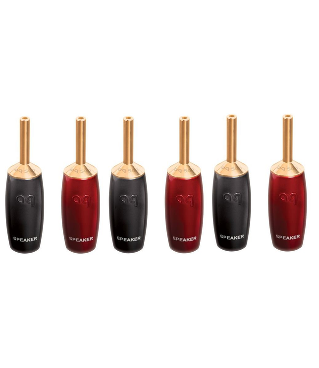 Audioquest 507 Series Banana (Set van 6) - Luidsprekerconnector