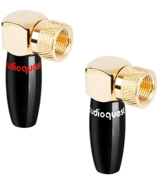 Audioquest Audioquest Plug Right-Angle F-Plugs (Set van 2)