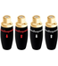 Audioquest RCA-300 Female (Set van 4) - Luidsprekerconnector