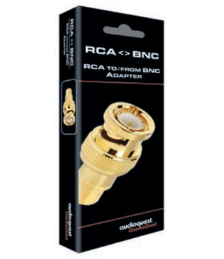 Audioquest Audioquest Adapter RCA > BNC Audioquest Audioquest Adapter RCA > BNC