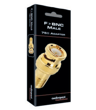 Audioquest Audioquest Adapter F>BNC Male