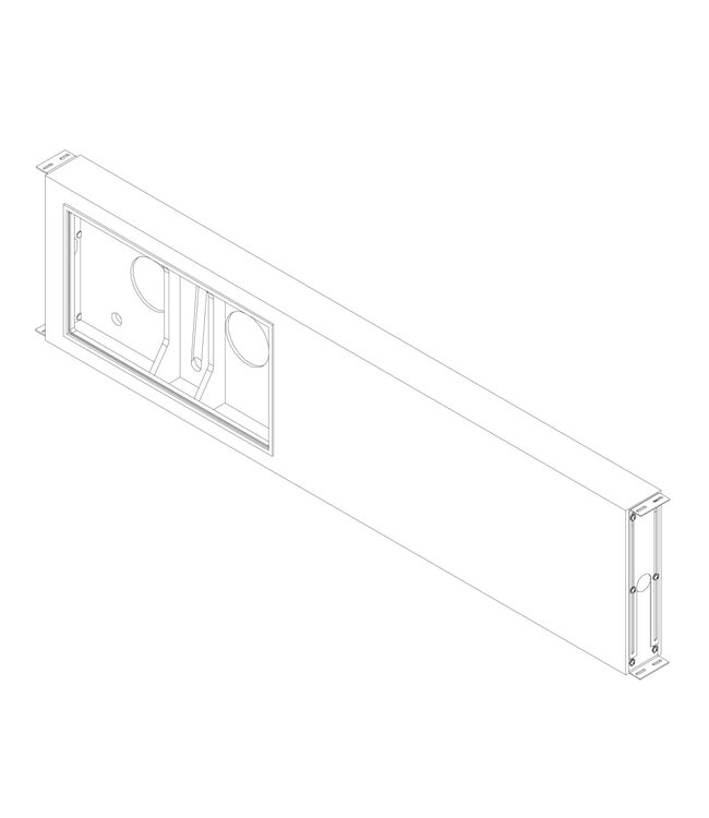 Bowers & Wilkins BB ISW-4 - Wand Inbouwbox