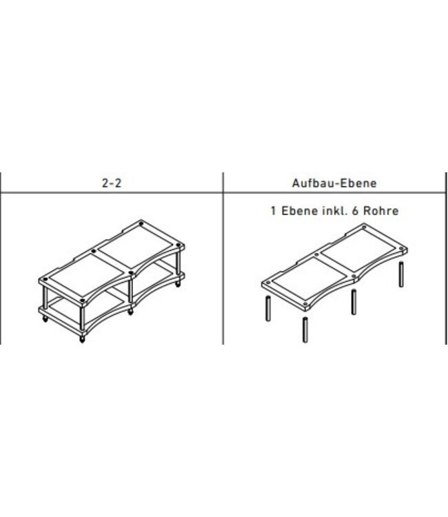 Creaktiv Little Reference Double - HiFi Meubel