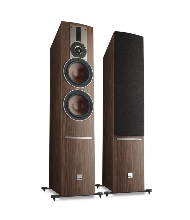 Dali Rubicon 6 C (Set van 2) + BluOS Soundhub - Draadloze Vloerstaande Luidsprekers