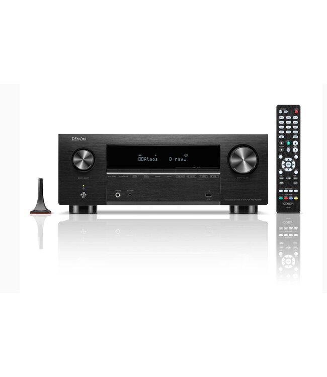 Denon AVC-X3800H – 9.2-kanaals AV-receiver, 105W/kn, Dolby Atmos, DTS:X, IMAX Enhanced, Auro-3D, 8K Ultra HD, HEOS Built-In, Audyssey MultEQ XT32