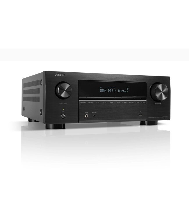Denon AVC-X3800H – 9.2-kanaals AV-receiver, 105W/kn, Dolby Atmos, DTS:X, IMAX Enhanced, Auro-3D, 8K Ultra HD, HEOS Built-In, Audyssey MultEQ XT32