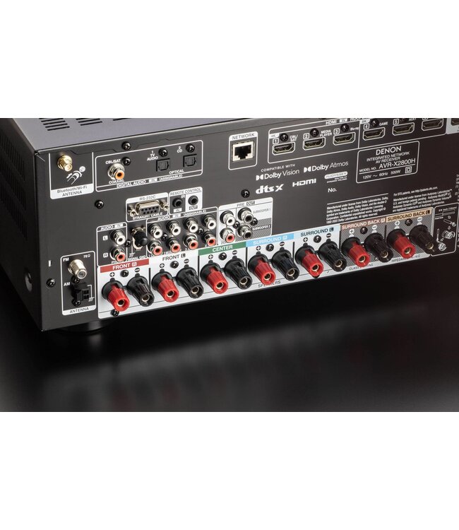 Denon AVR-X2800H: 7.2-kanaals AV-receiver met 95W per kanaal