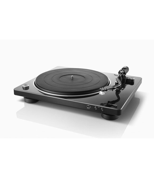 Denon DP-450USB: riemaandrijving platenspeler met USB-opnamefunctie voor digitalisering naar MP3 en WAV